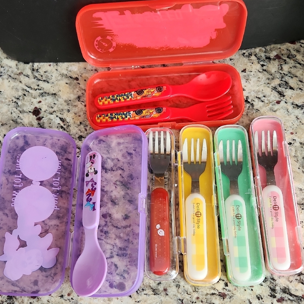 Colorful Children's Utensil Set